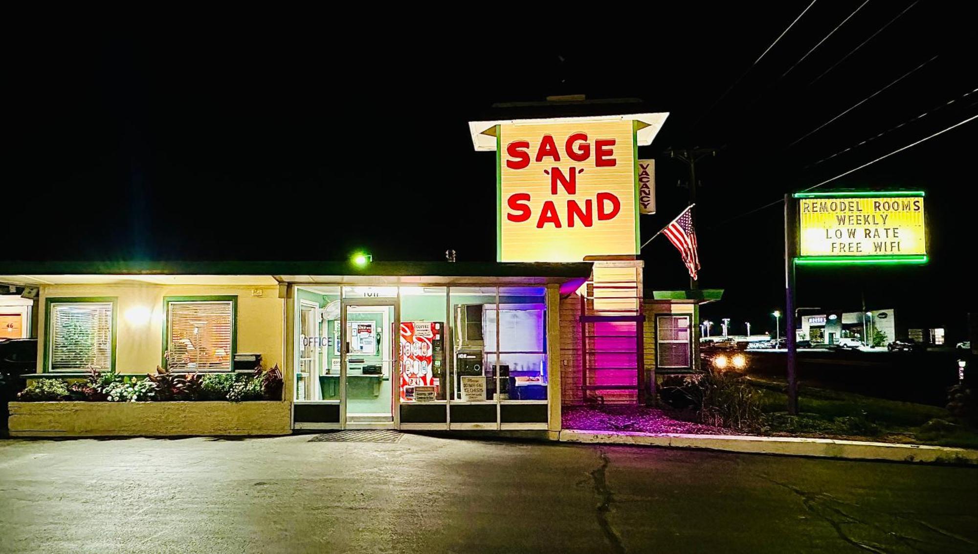 Sage N Sand Motel Moses Lake Exterior foto